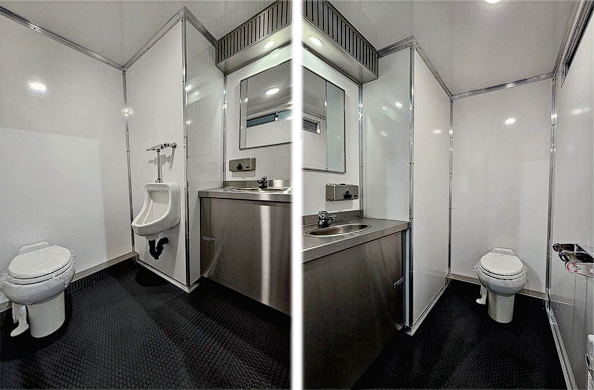 Premium Portable Washroom Interior